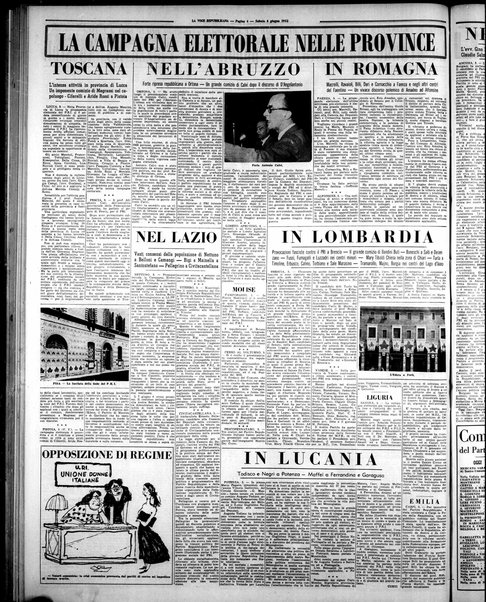 La voce repubblicana : quotidiano del Partito repubblicano italiano