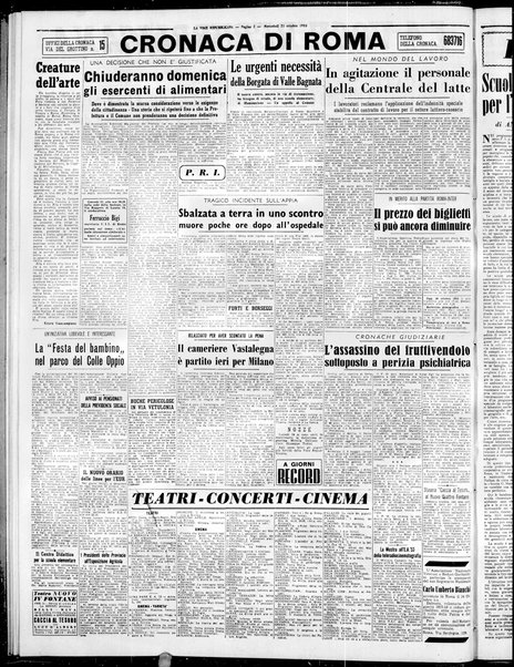 La voce repubblicana : quotidiano del Partito repubblicano italiano