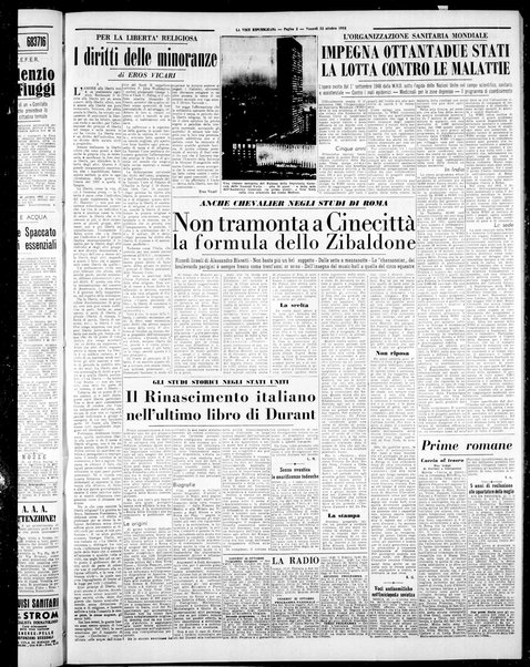 La voce repubblicana : quotidiano del Partito repubblicano italiano