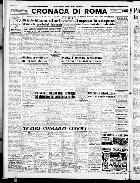 La voce repubblicana : quotidiano del Partito repubblicano italiano