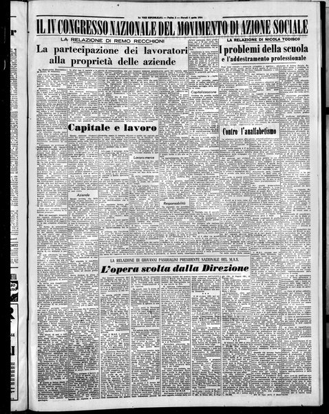 La voce repubblicana : quotidiano del Partito repubblicano italiano