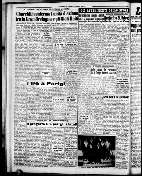 La voce repubblicana : quotidiano del Partito repubblicano italiano