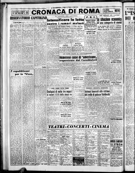 La voce repubblicana : quotidiano del Partito repubblicano italiano