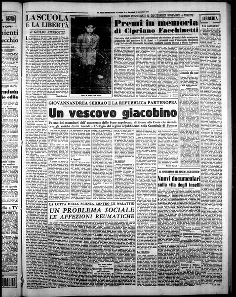 La voce repubblicana : quotidiano del Partito repubblicano italiano