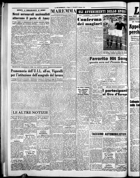 La voce repubblicana : quotidiano del Partito repubblicano italiano