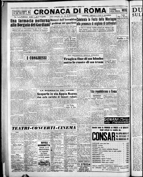 La voce repubblicana : quotidiano del Partito repubblicano italiano