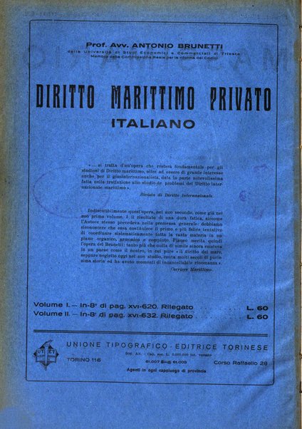 Massimario della giurisprudenza italiana contenente tutte le massime della Cassazione civile