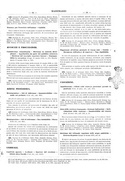 Massimario della giurisprudenza italiana contenente tutte le massime della Cassazione civile