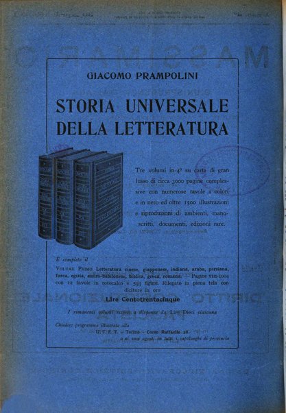 Massimario della giurisprudenza italiana contenente tutte le massime della Cassazione civile