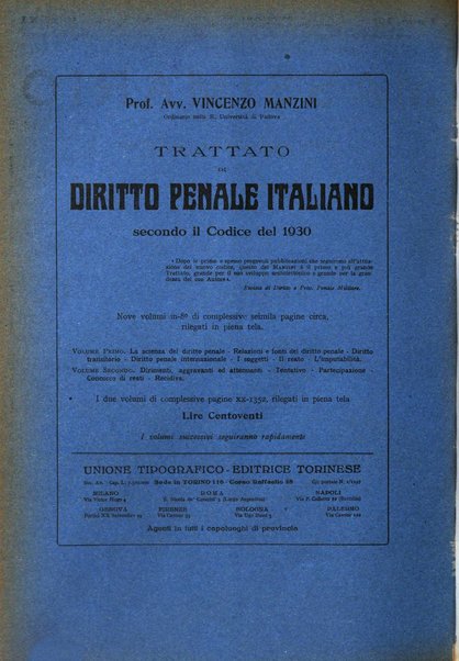 Massimario della giurisprudenza italiana contenente tutte le massime della Cassazione civile