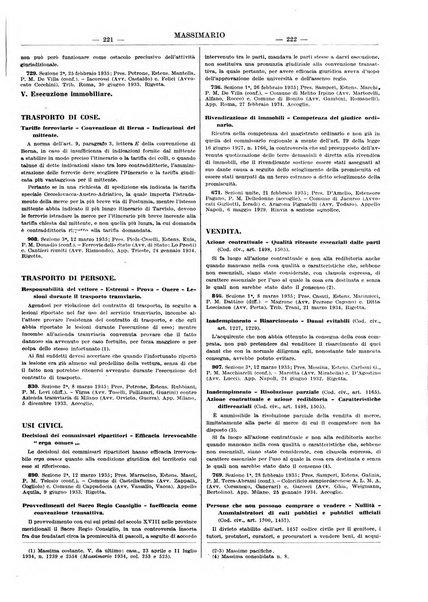 Massimario della giurisprudenza italiana contenente tutte le massime della Cassazione civile