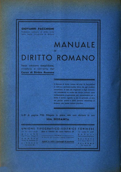 Massimario della giurisprudenza italiana contenente tutte le massime della Cassazione civile