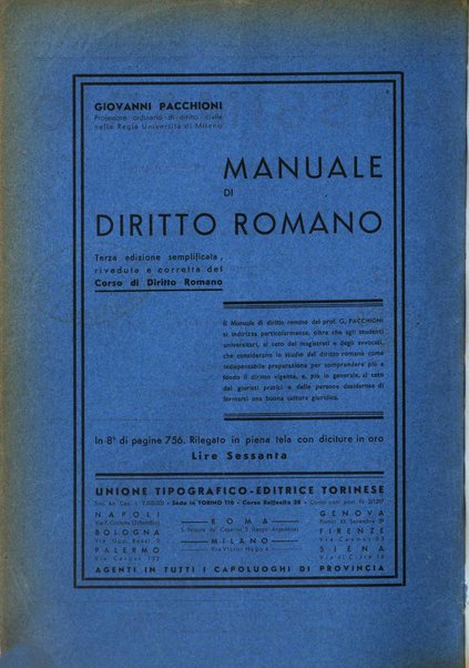 Massimario della giurisprudenza italiana contenente tutte le massime della Cassazione civile