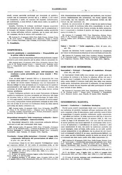 Massimario della giurisprudenza italiana contenente tutte le massime della Cassazione civile