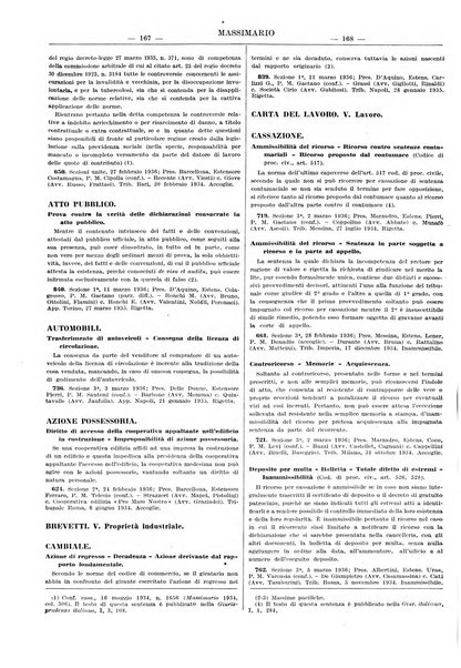 Massimario della giurisprudenza italiana contenente tutte le massime della Cassazione civile