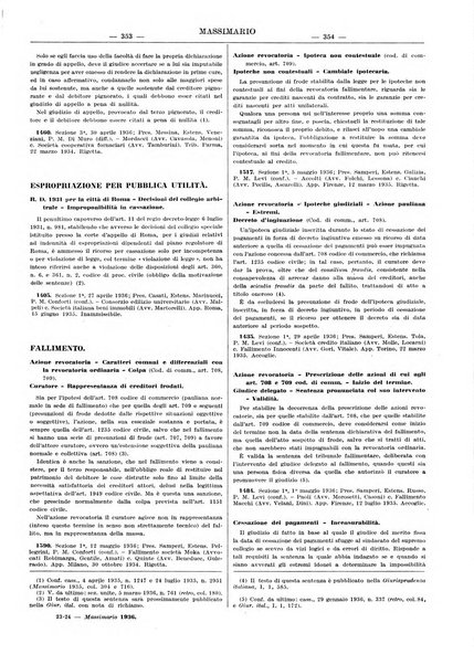 Massimario della giurisprudenza italiana contenente tutte le massime della Cassazione civile