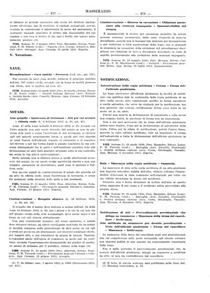 Massimario della giurisprudenza italiana contenente tutte le massime della Cassazione civile