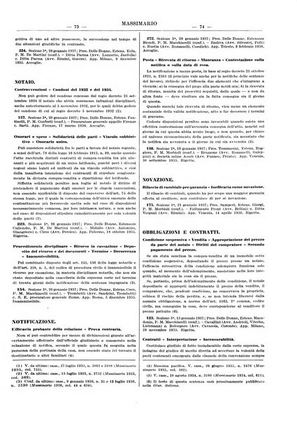 Massimario della giurisprudenza italiana contenente tutte le massime della Cassazione civile