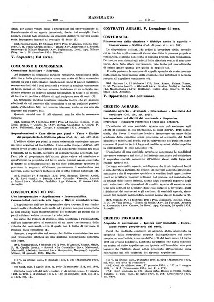 Massimario della giurisprudenza italiana contenente tutte le massime della Cassazione civile