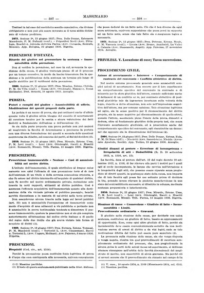 Massimario della giurisprudenza italiana contenente tutte le massime della Cassazione civile