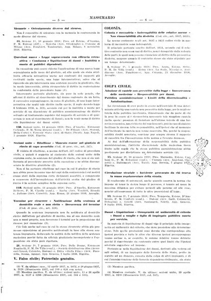 Massimario della giurisprudenza italiana contenente tutte le massime della Cassazione civile