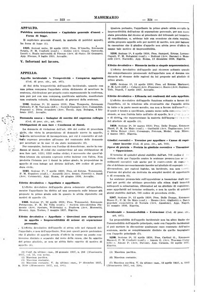 Massimario della giurisprudenza italiana contenente tutte le massime della Cassazione civile