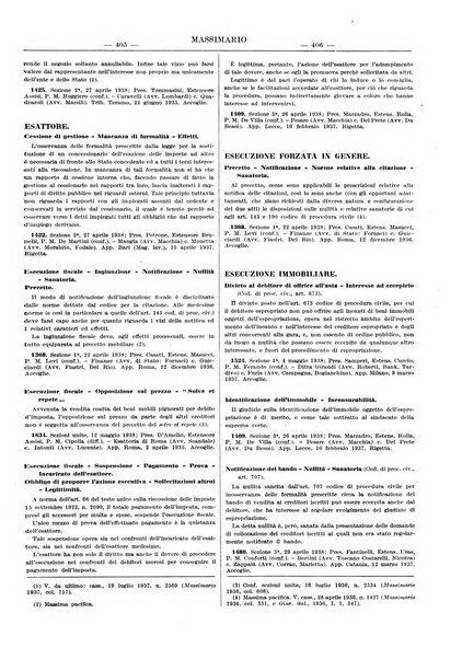 Massimario della giurisprudenza italiana contenente tutte le massime della Cassazione civile