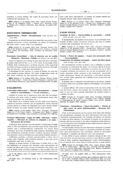 Massimario della giurisprudenza italiana contenente tutte le massime della Cassazione civile