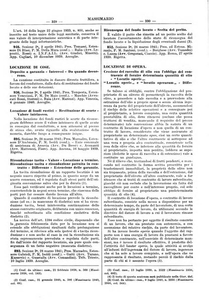 Massimario della giurisprudenza italiana contenente tutte le massime della Cassazione civile