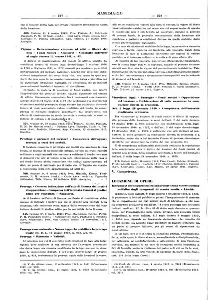 Massimario della giurisprudenza italiana contenente tutte le massime della Cassazione civile