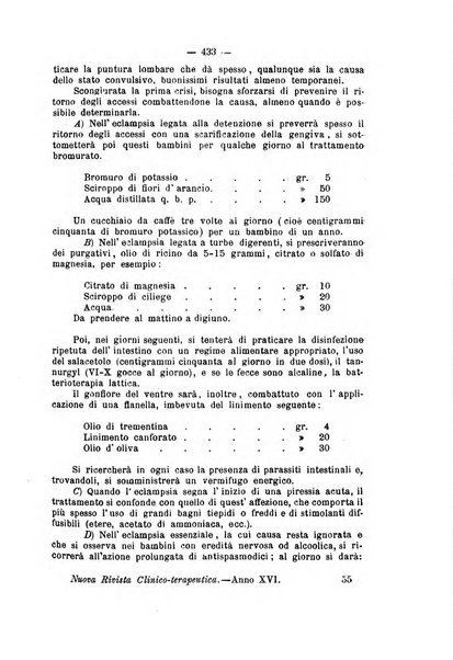La nuova rivista clinico-terapeutica