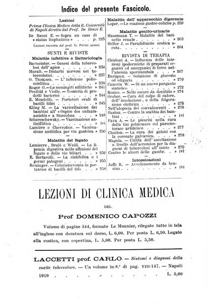 La nuova rivista clinico-terapeutica