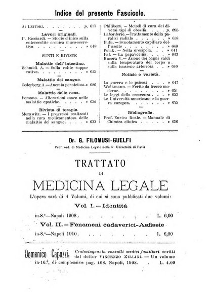 La nuova rivista clinico-terapeutica