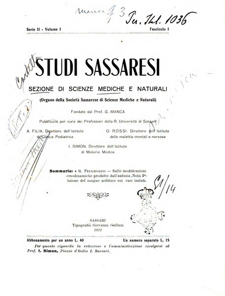 Studi sassaresi