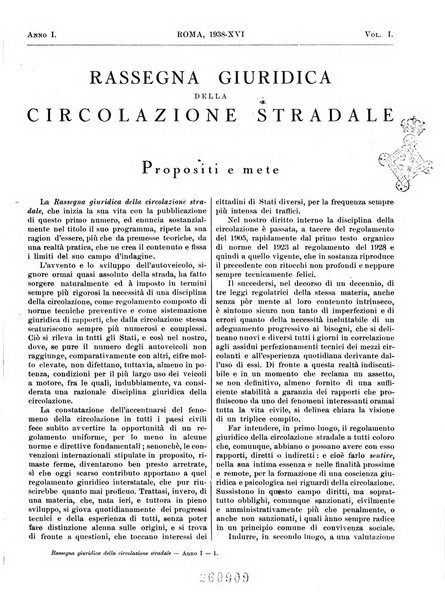 Rassegna giuridica della circolazione stradale nuova serie della Giustizia automobilistica