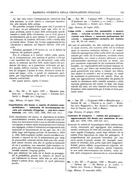 Rassegna giuridica della circolazione stradale nuova serie della Giustizia automobilistica