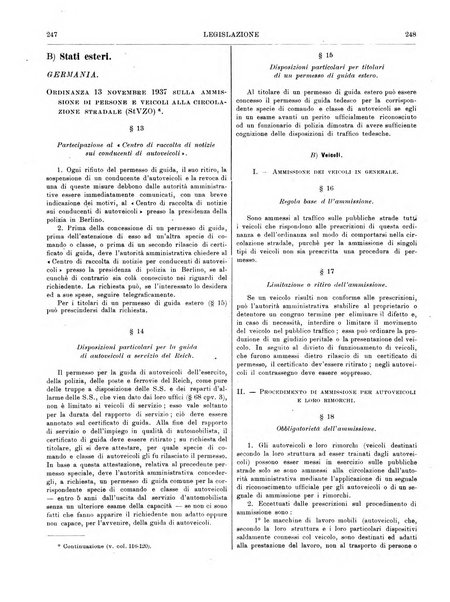 Rassegna giuridica della circolazione stradale nuova serie della Giustizia automobilistica