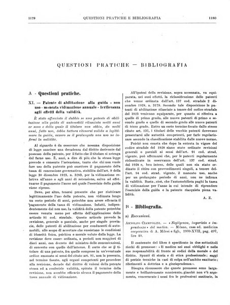 Rassegna giuridica della circolazione stradale nuova serie della Giustizia automobilistica