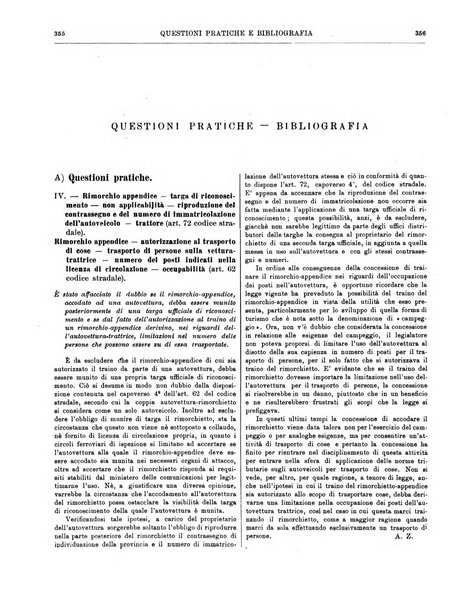 Rassegna giuridica della circolazione stradale nuova serie della Giustizia automobilistica