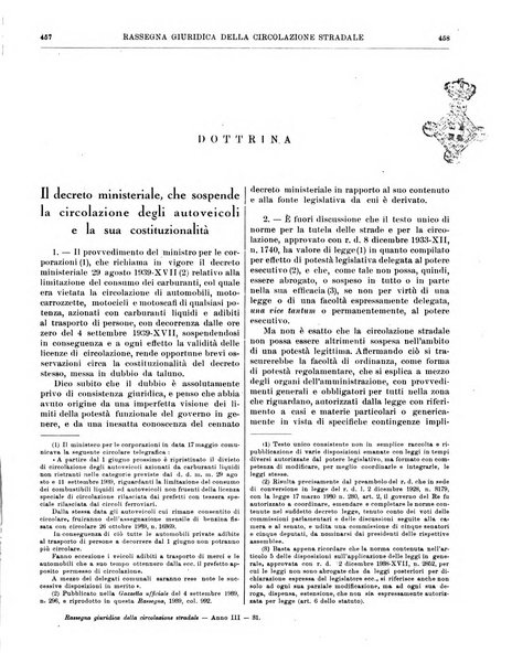 Rassegna giuridica della circolazione stradale nuova serie della Giustizia automobilistica