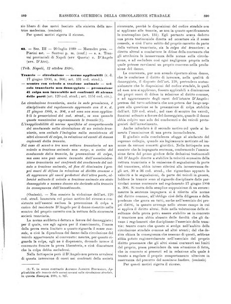 Rassegna giuridica della circolazione stradale nuova serie della Giustizia automobilistica