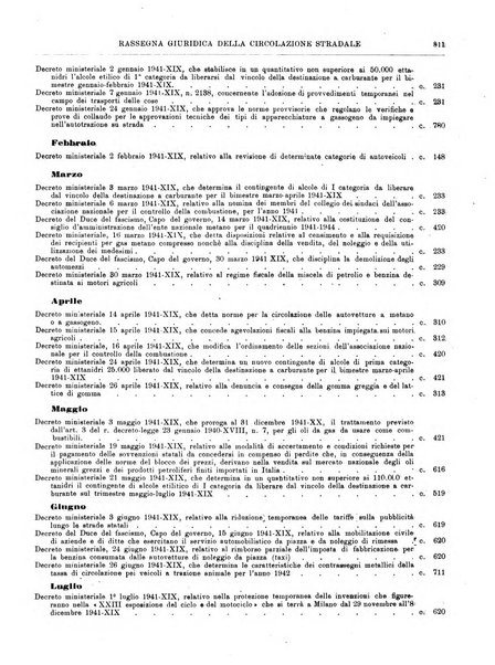 Rassegna giuridica della circolazione stradale nuova serie della Giustizia automobilistica