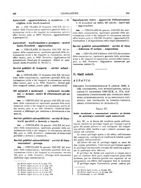 Rassegna giuridica della circolazione stradale nuova serie della Giustizia automobilistica