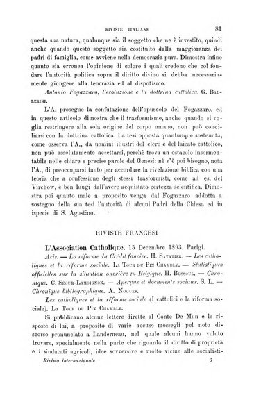 Rivista internazionale di scienze sociali e discipline ausiliarie pubblicazione periodica dell'Unione cattolica per gli studi sociali in Italia