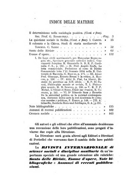 Rivista internazionale di scienze sociali e discipline ausiliarie pubblicazione periodica dell'Unione cattolica per gli studi sociali in Italia