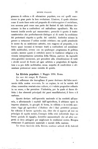 Rivista internazionale di scienze sociali e discipline ausiliarie pubblicazione periodica dell'Unione cattolica per gli studi sociali in Italia