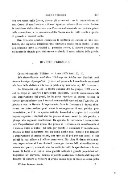 Rivista internazionale di scienze sociali e discipline ausiliarie pubblicazione periodica dell'Unione cattolica per gli studi sociali in Italia