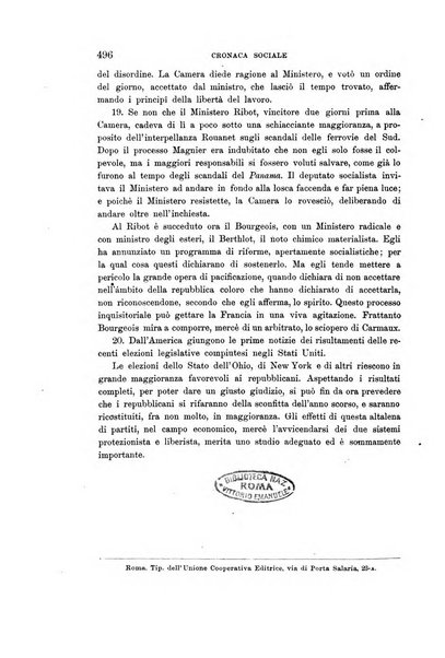 Rivista internazionale di scienze sociali e discipline ausiliarie pubblicazione periodica dell'Unione cattolica per gli studi sociali in Italia