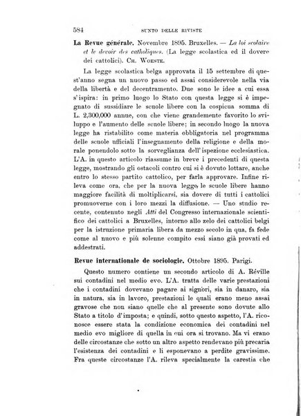 Rivista internazionale di scienze sociali e discipline ausiliarie pubblicazione periodica dell'Unione cattolica per gli studi sociali in Italia