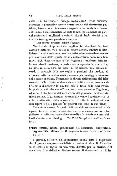 Rivista internazionale di scienze sociali e discipline ausiliarie pubblicazione periodica dell'Unione cattolica per gli studi sociali in Italia